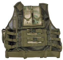Weste, "USMC", HDT-camo FG, Koppel, Holster, div. Taschen