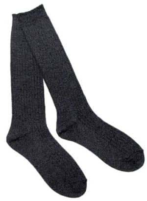 BW Socken, Keilferse, grau