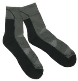 Trekkingsocken, "Arber", gepolsterte Sohle, oliv