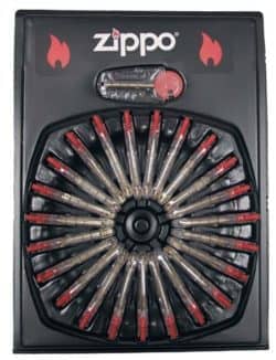 Zippo-Feuersteine f. Feuerz., 6 St. im Röllchen, 24/Display